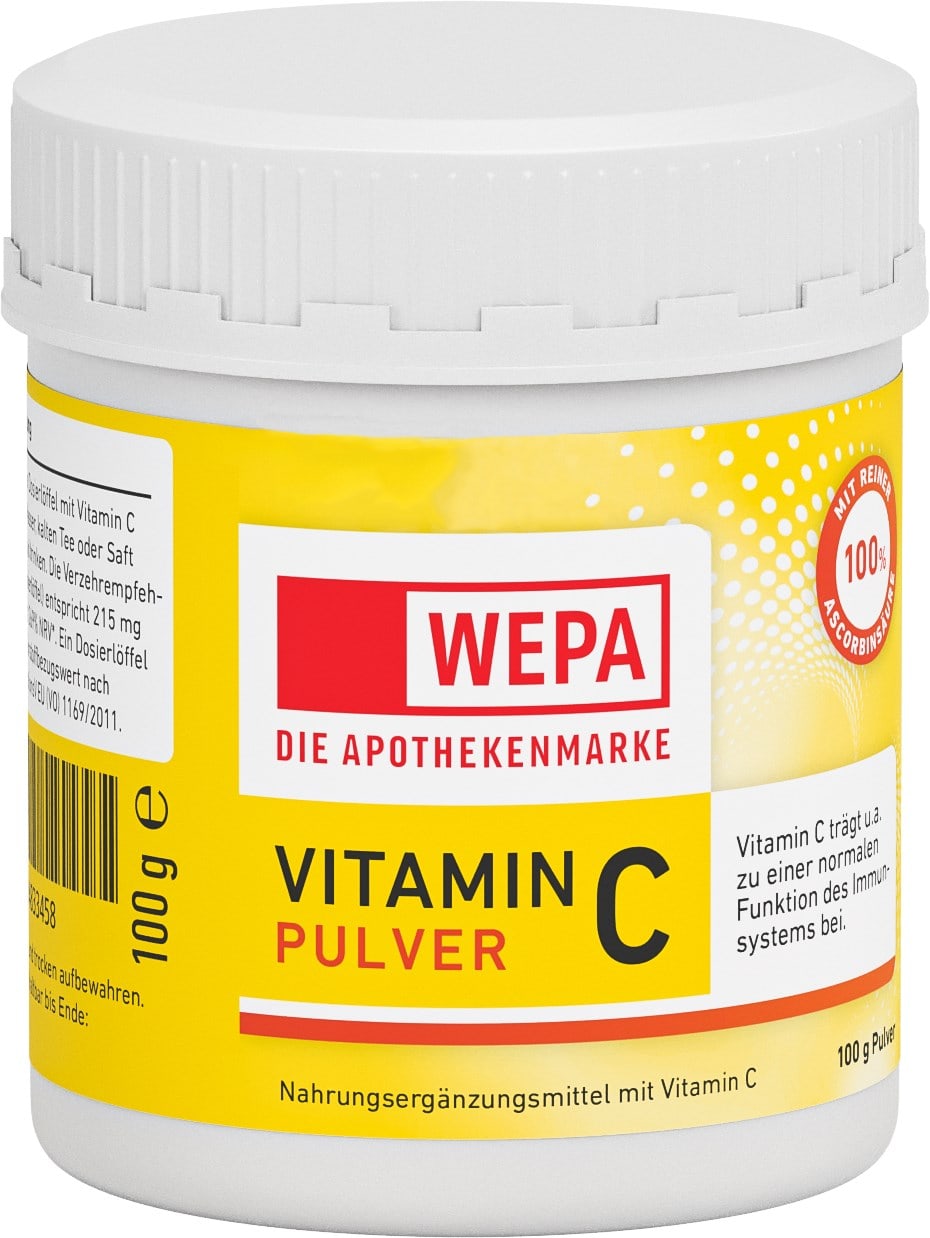 WEPA VITAMIN C PULVER 100 g Pulver