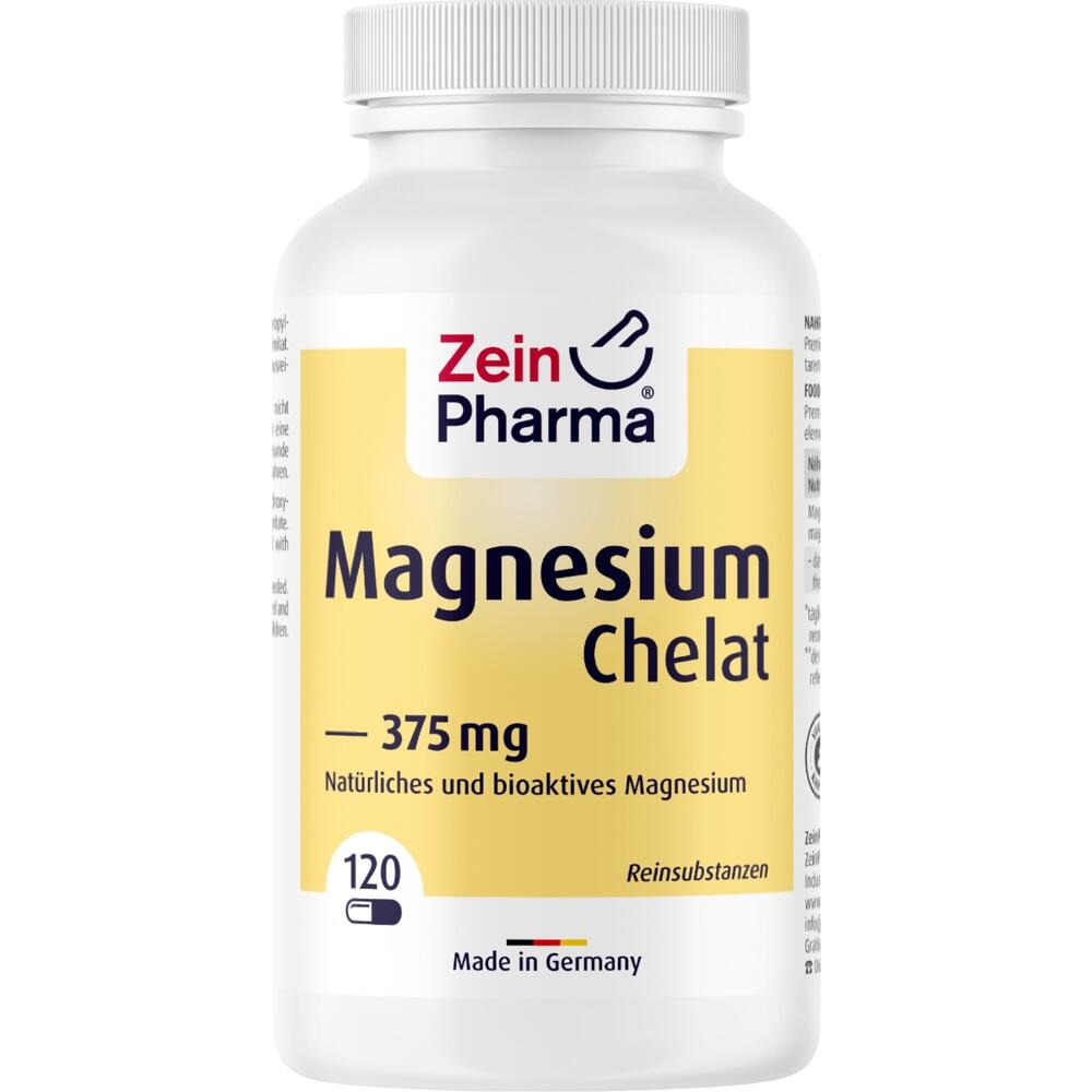 Zein Pharma Magnesium Chelat 375 mg 120 St Kapseln