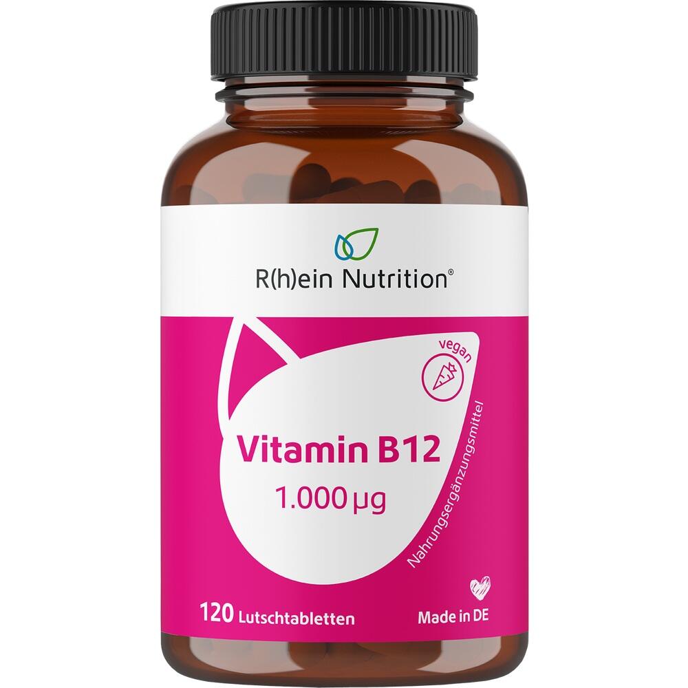 R(h)ein Nutrition Vitamin B12 1.000 μg  120 St Lutschtabletten
