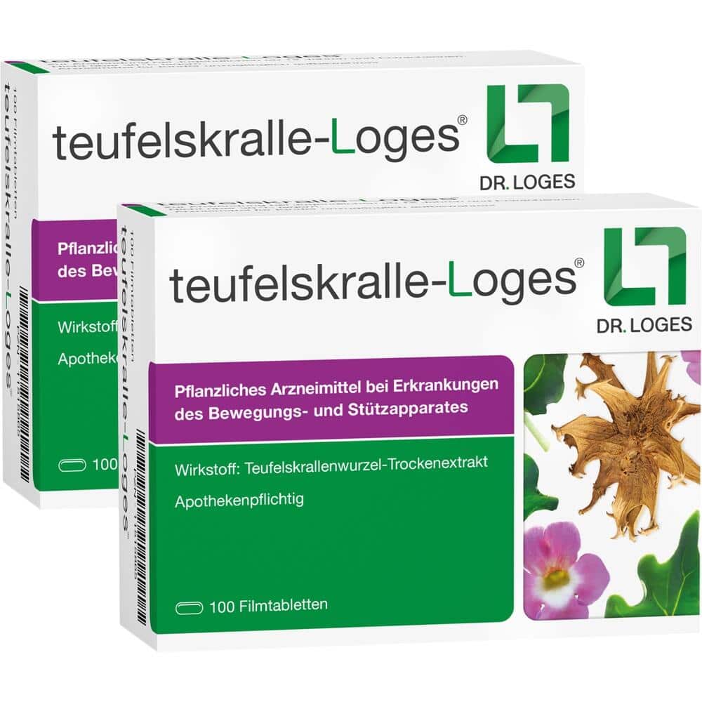 teufelskralle-Loges 200 St Filmtabletten