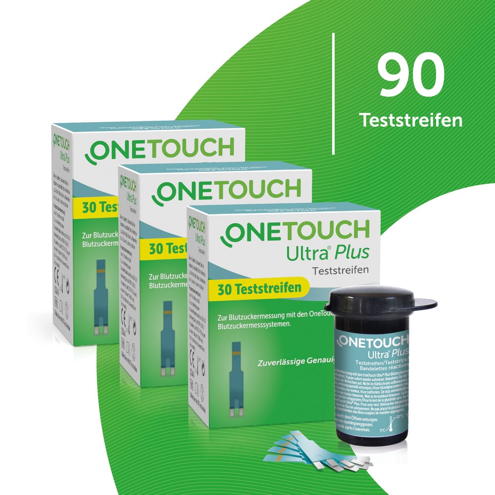 OneTouch Ultra Plus 3X30 St Teststreifen