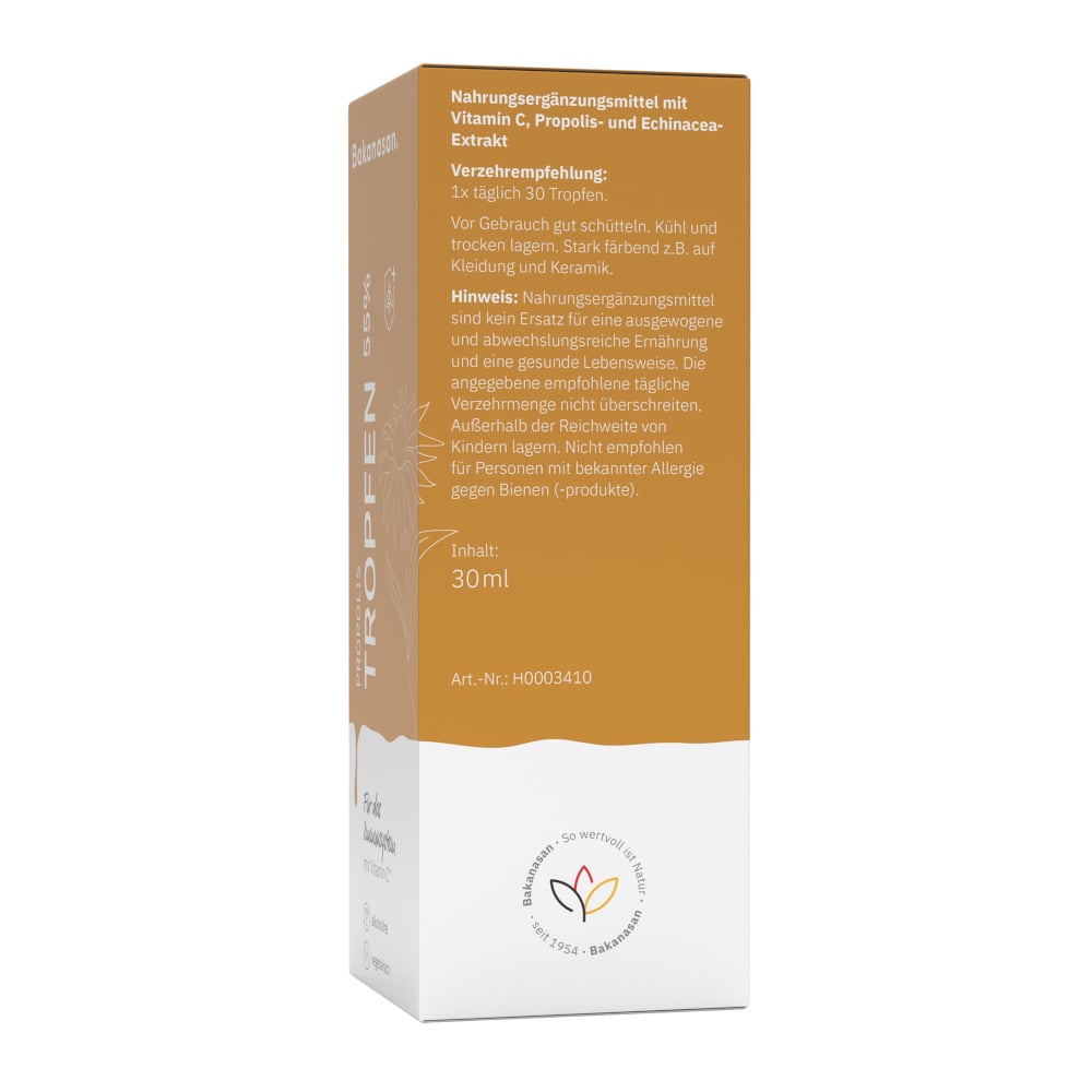 Bakanasan PROPOLIS TROPFEN 55%  30 ml Tropfen