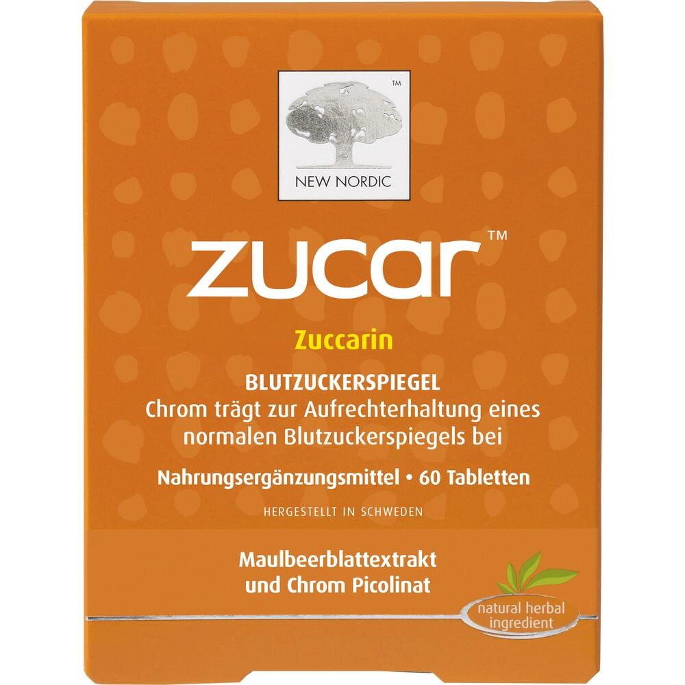 NEW NORDIC zucar Zuccarin 60 St Tabletten