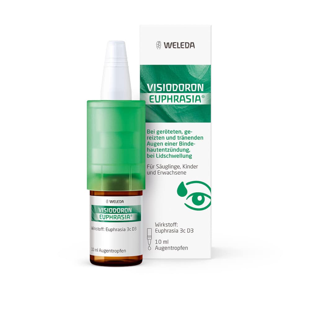 WELEDA VISIODORON EUPHRASIA 10 ml Augentropfen
