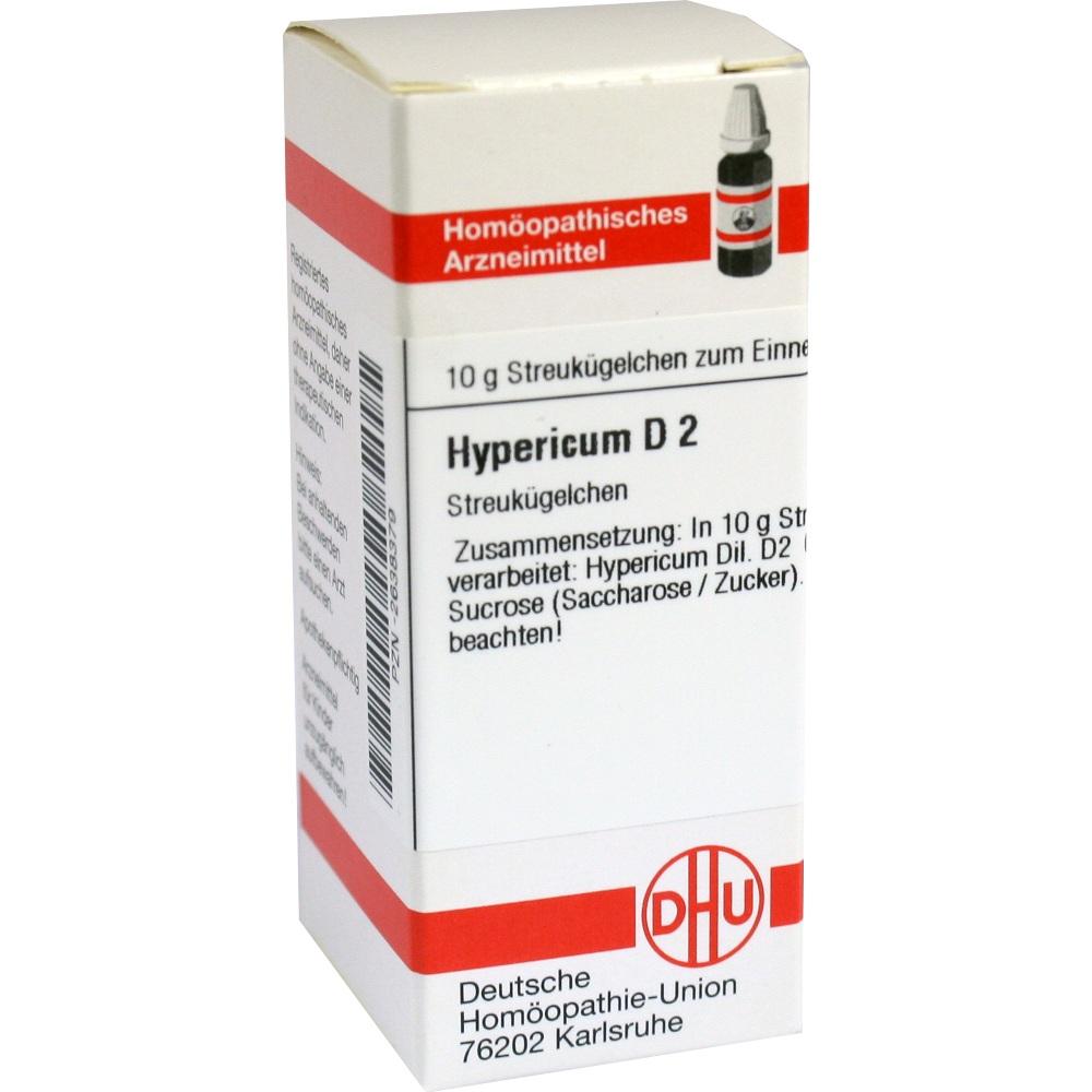 HYPERICUM D 2 Globuli 10 g Globuli
