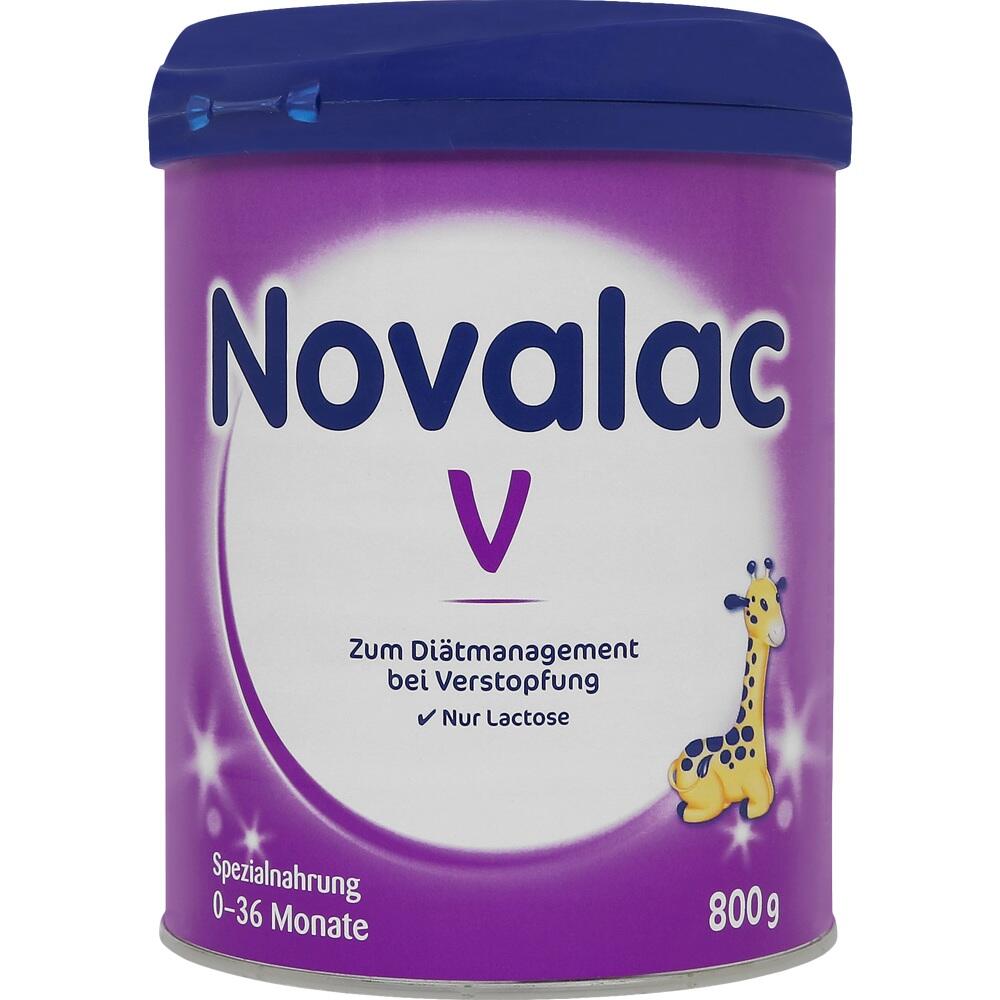 Novalac V Spezialnahrung bei Verstopfung 800 g Pulver