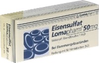 Eisensulfat Lomapharm 50mg 100 St Filmtabletten