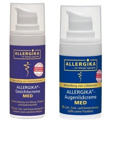 ALLERGIKA MED Set Augenlid- & Gesichtscreme 1 Sparset