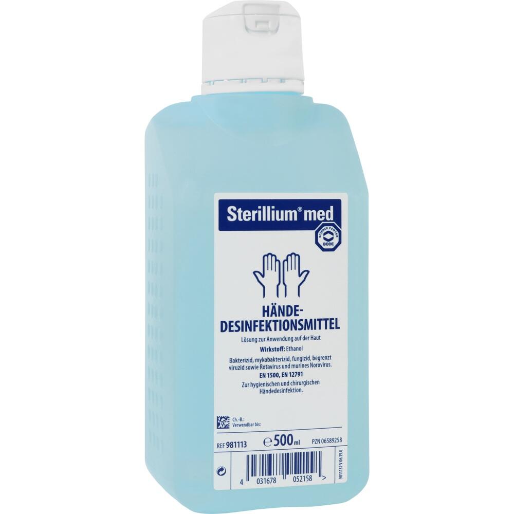 Sterillium med Händedesinfektionsmittel 500 ml Lösung