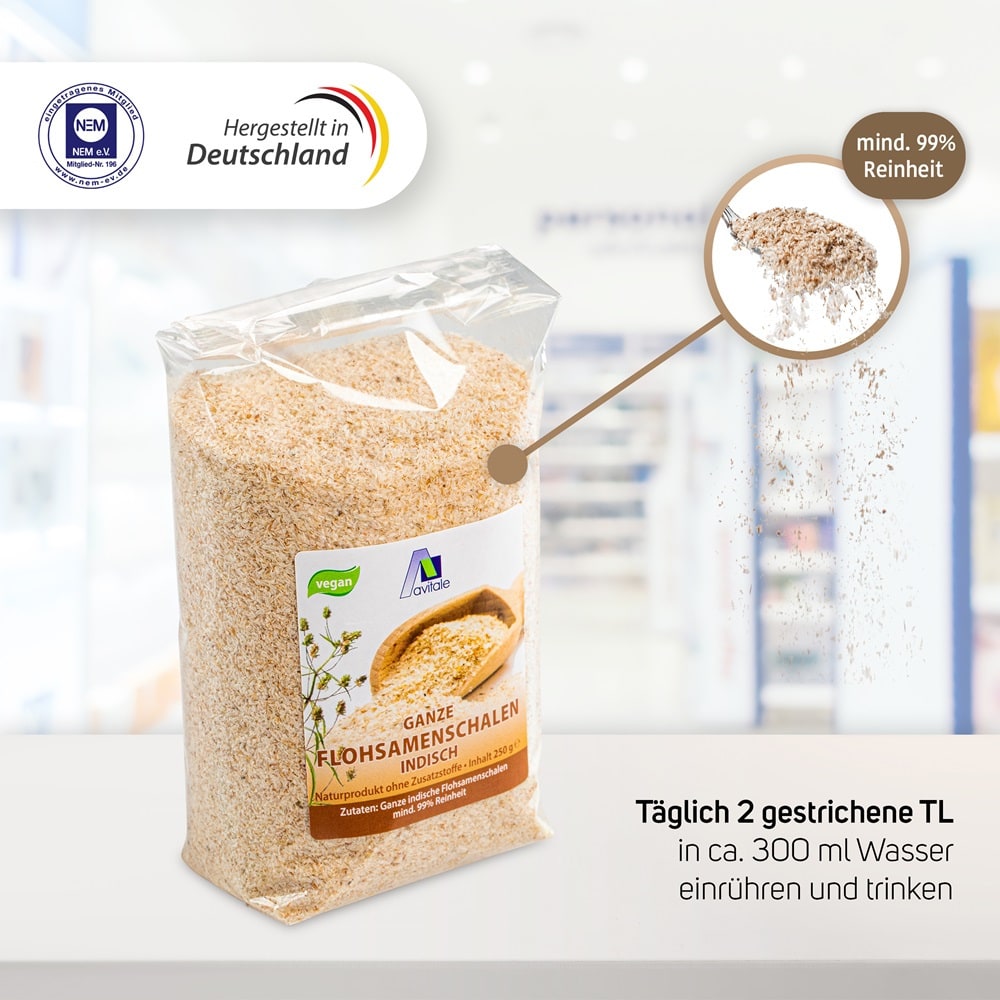 FLOHSAMENSCHALEN INDISCH 500 g