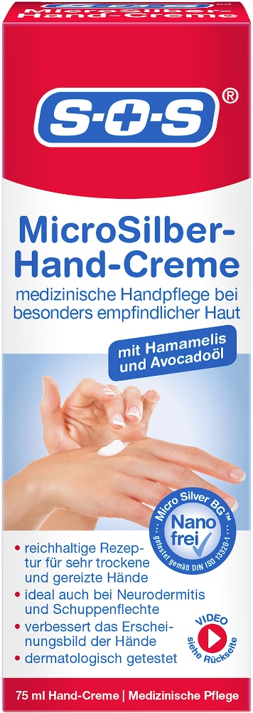 SOS MicroSilber Hand-Creme 75 ml Creme