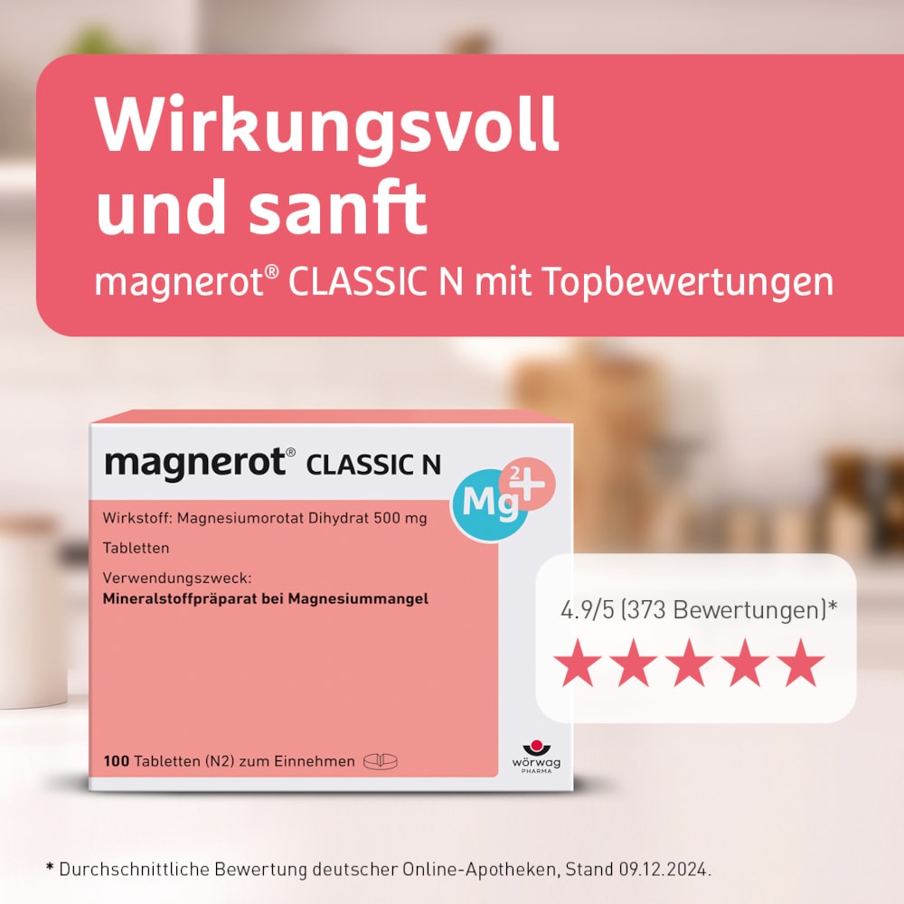 magnerot CLASSIC N 1000 St Tabletten