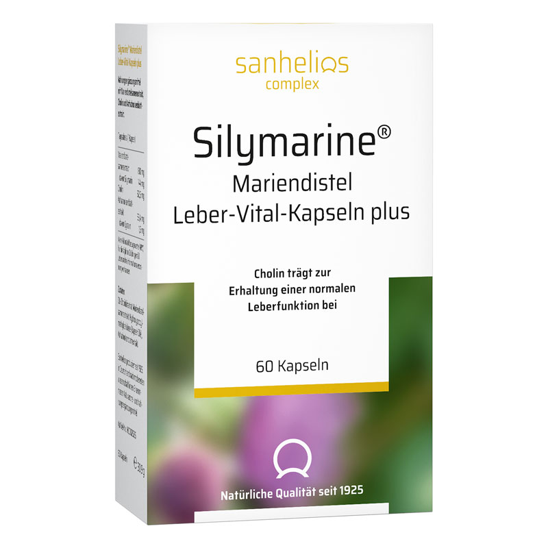 Silymarine Mariendistel Leber-Vital-Kapseln plus 60 St Kapseln