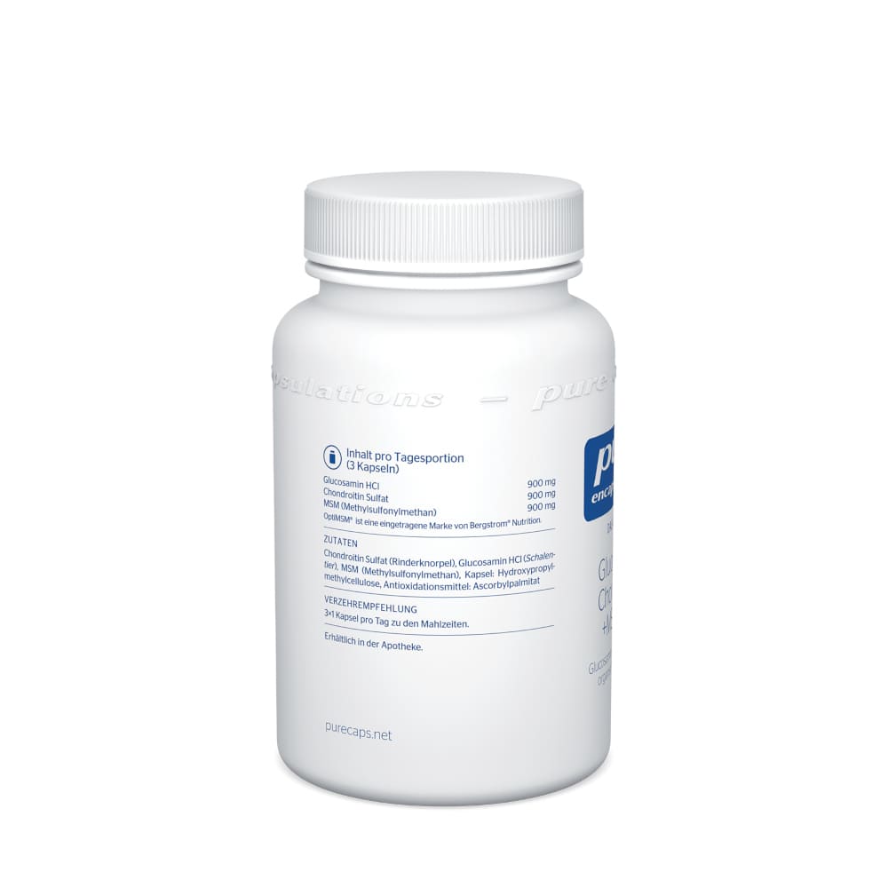 pure encapsulations Glucosamin Chondroitin + MSM 60 St Kapseln