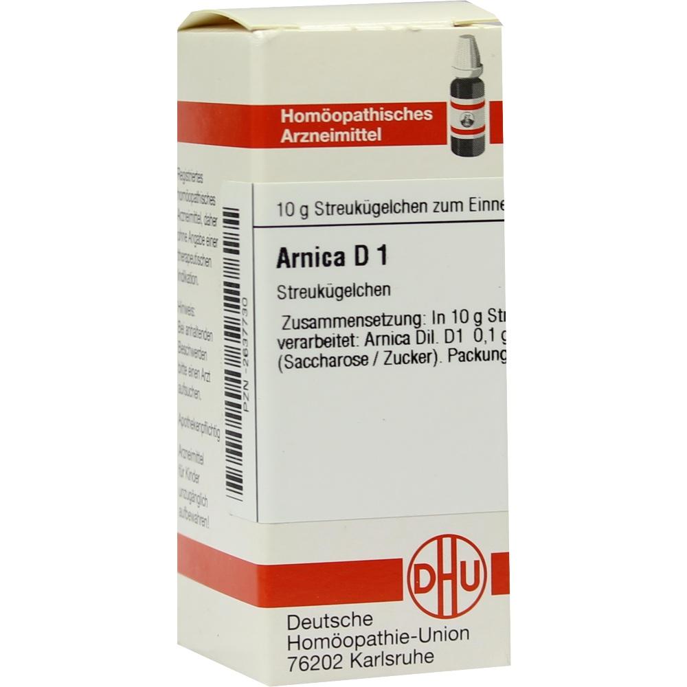 ARNICA D 1 Globuli 10 g Globuli