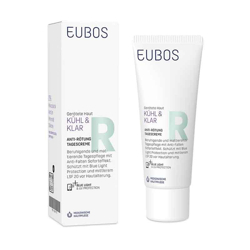 EUBOS KÜHL & KLAR ANTI - RÖTUNG TAGESCREME LSF 20 40 ml Creme