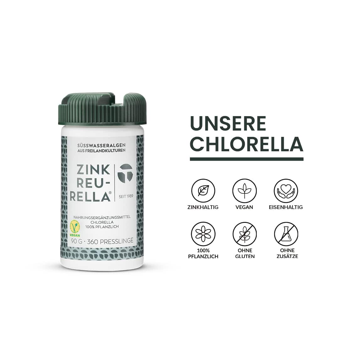 ZINK REU-RELLA SÜSSWASSERALGEN  360 St Tabletten