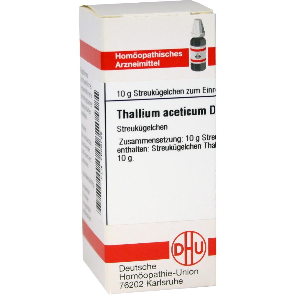 THALLIUM ACETICUM D 6 Globuli 10 g Globuli
