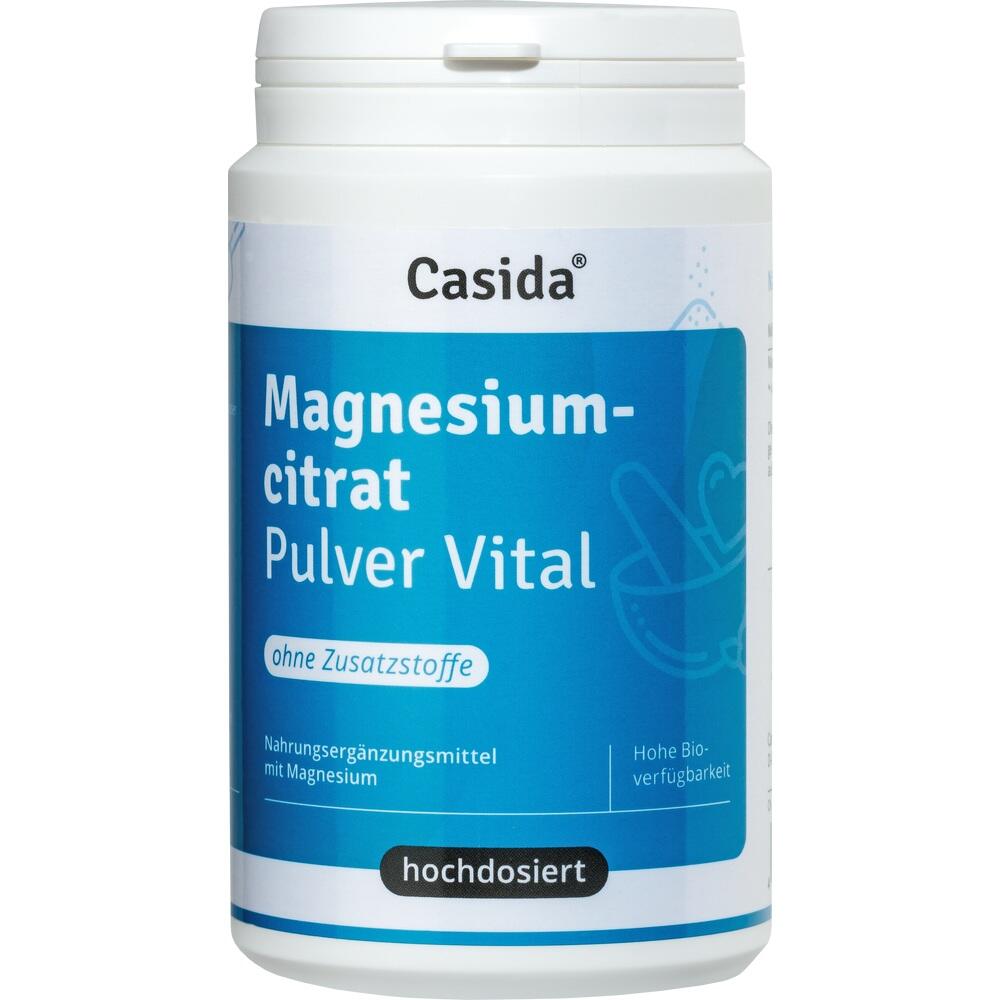 Casida Magnesiumcitrat Pulver Vital 200 g Pulver