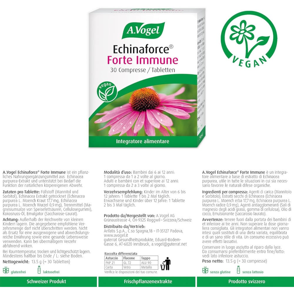 A. Vogel Echinaforce Forte Immune 30 St Tabletten