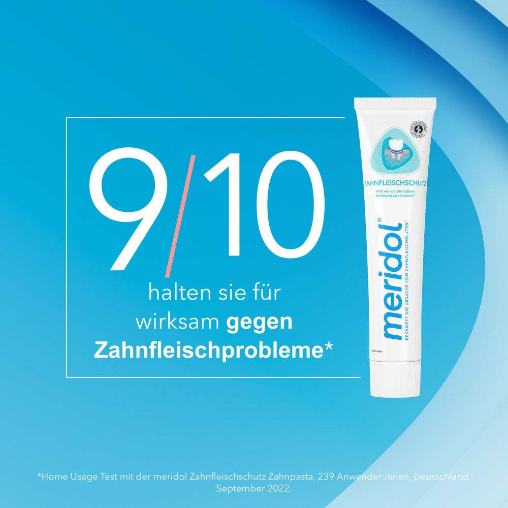 meridol ZAHNFLEISCHSCHUTZ Zahnpasta bei Zahnentzündungen 75 ml Zahnpasta