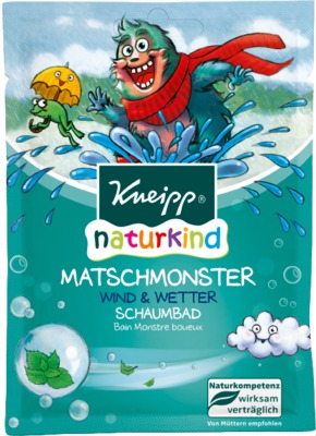 Kneipp naturkind MATSCHMONSTER WIND & WETTER SCHAUMBAD 40 ml Bad