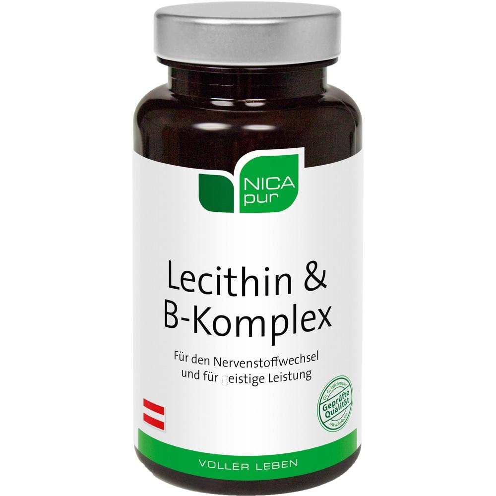 NICApur Lecithin & B Komplex  60 St Kapseln