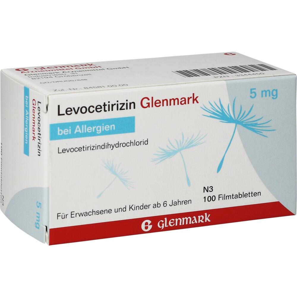Levocetirizin Glenmark 100 St Filmtabletten