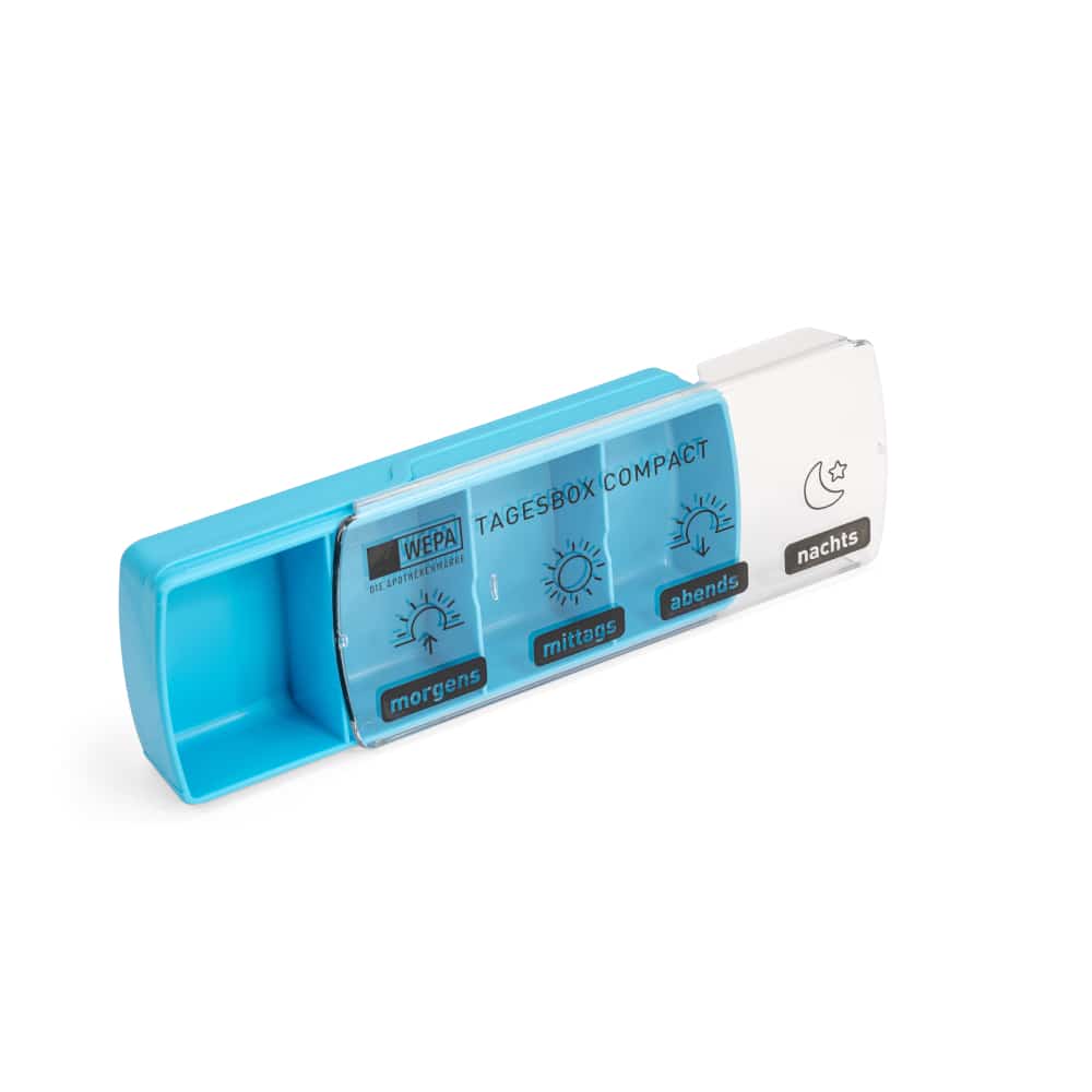 WEPA Tagesbox Compact farbig sortiert 1 St
