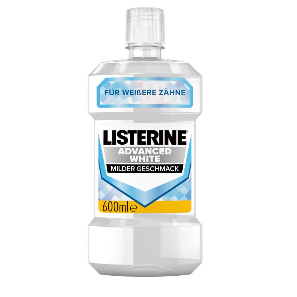 LISTERINE Advanced White Tägliche Mundspülung 600 ml Lösung LISTERINE Advanced White Tägliche Mundspülung 600 ml Lösung