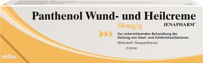 Panthenol Wund- und Heilcreme JENAPHARM 50mg/g 50 g Creme