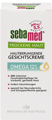sebamed TROCKENE HAUT GESICHTSCREME OMEGA 12% 50 ml Creme