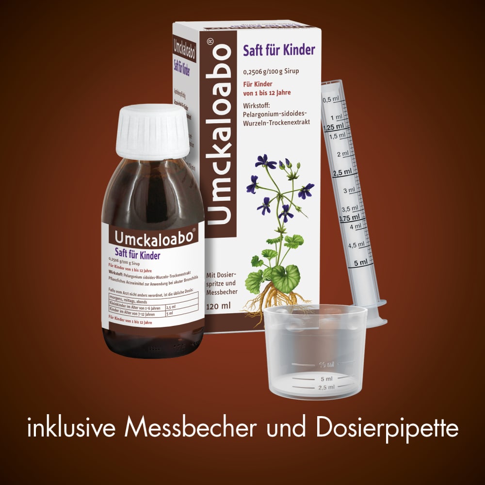 Umckaloabo Saft für Kinder 120 ml Sirup