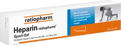 Heparin-ratiopharm Sport 100 g Gel
