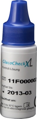 GLUCO CHECK XL Kontrolllösung hoch 4 ml Flüssigkeit