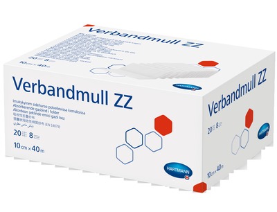 VERBANDMULL Hartmann 40 m zickzack 1 St Verband