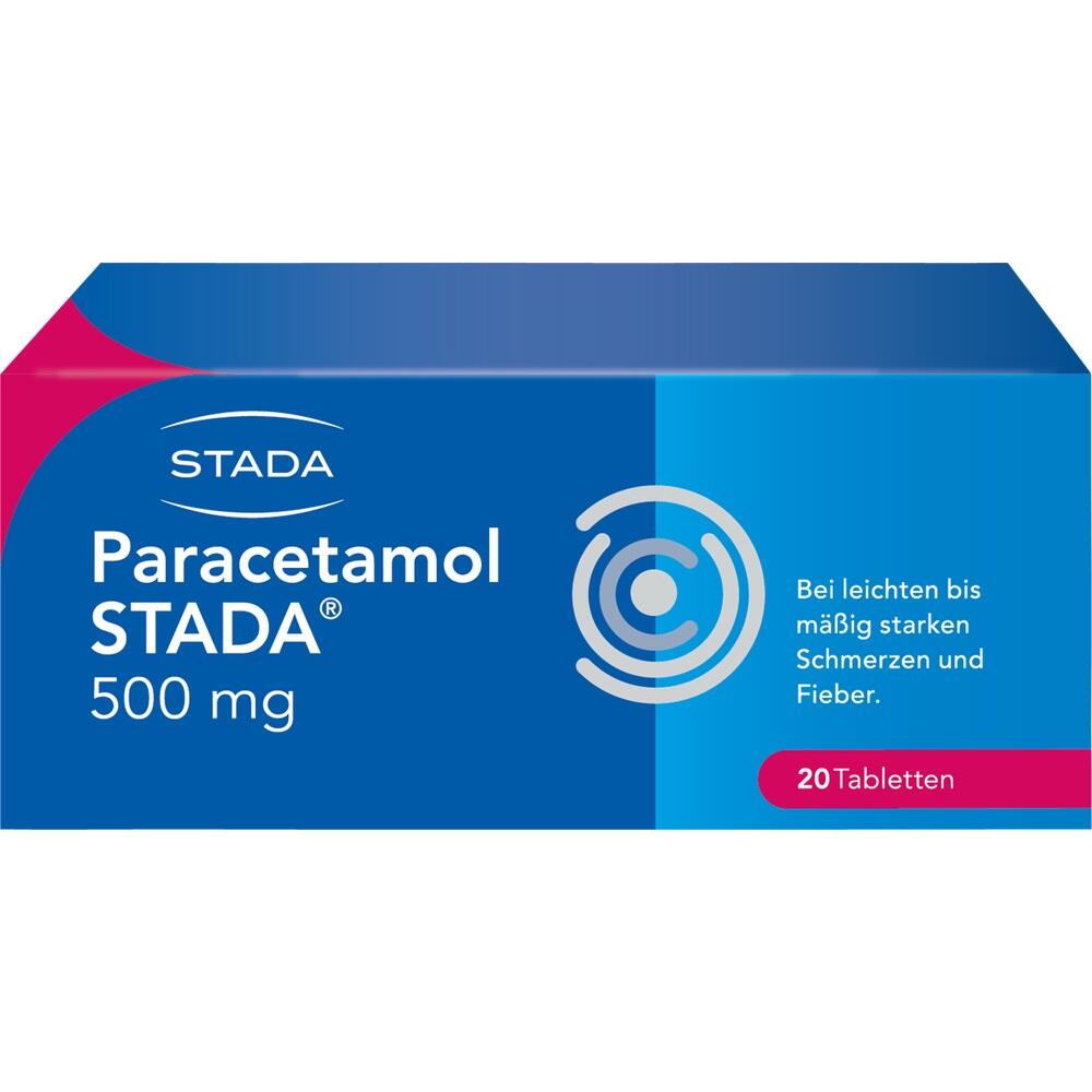 Paracetamol STADA 500 mg  20 St Tabletten