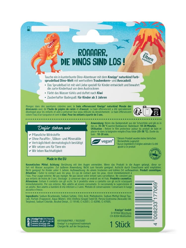 Kneipp naturkind DINO-WELT 1 St Bad