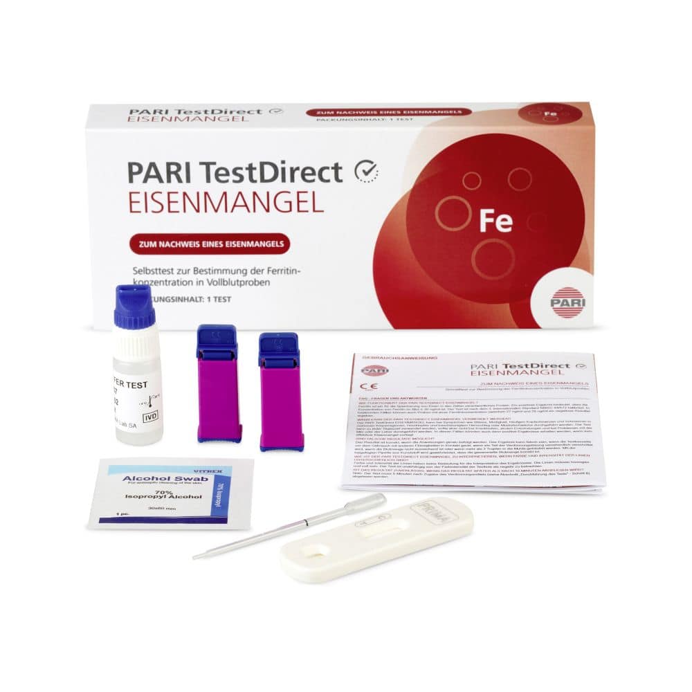 PARI TestDirect EISENMANGEL 1 St Test