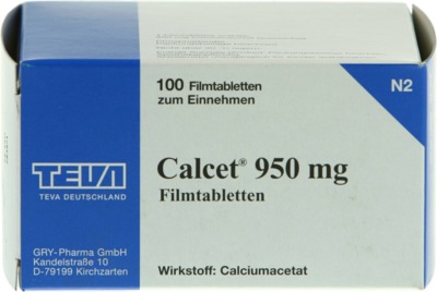CALCET 950 mg  100 St Filmtabletten