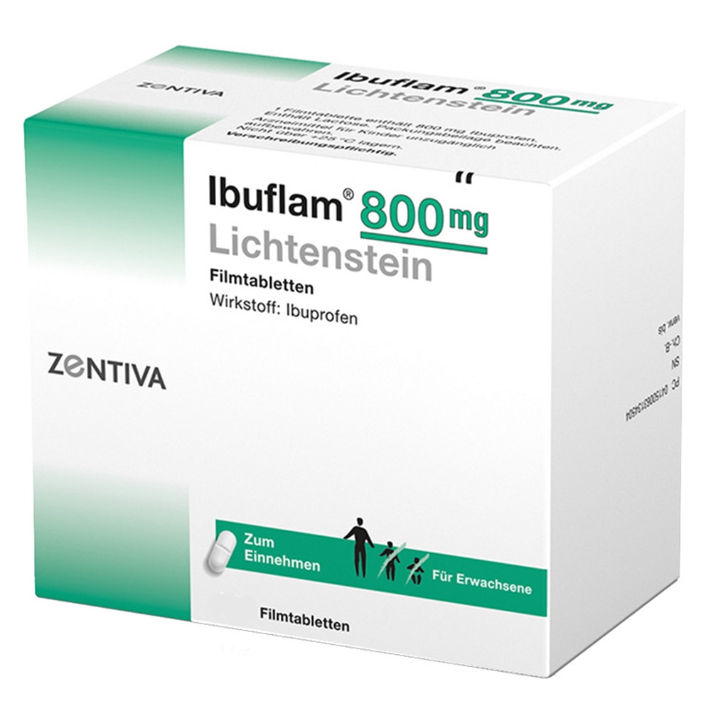 Ibuflam 800mg Lichtenstein 20 St Filmtabletten