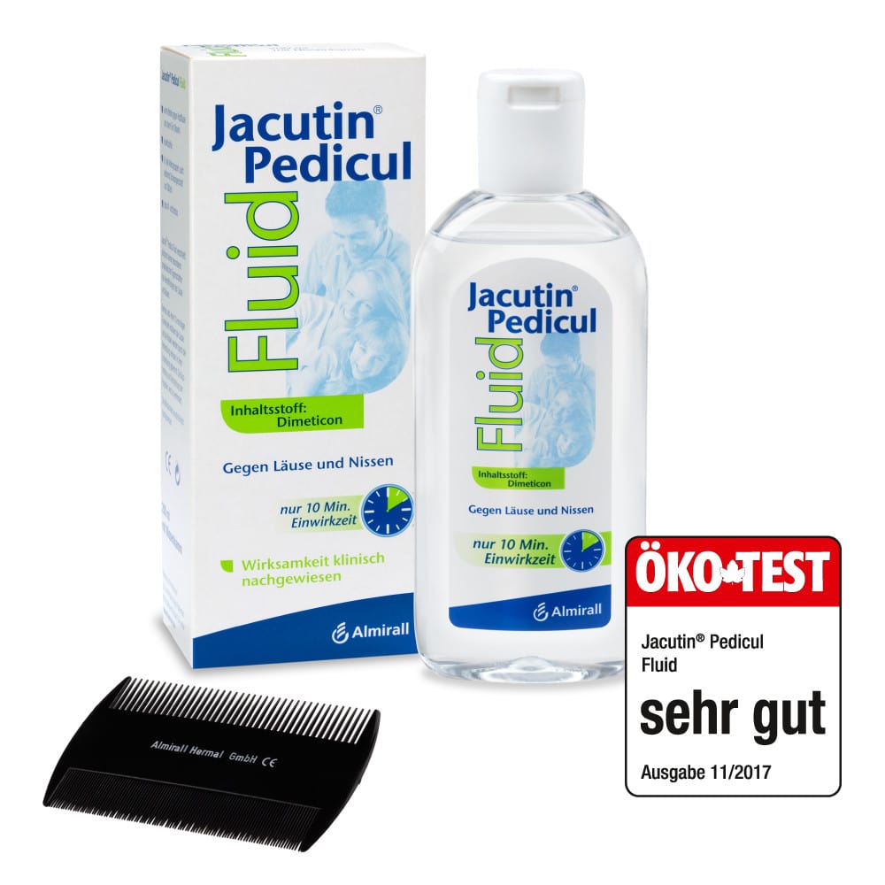 Jacutin Pedicul Fluid bei Läusen und Nissen 200 ml Lösung
