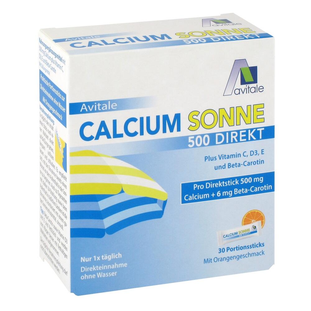 Avitale CALCIUM SONNE 500 DIREKT 30 St Pulver
