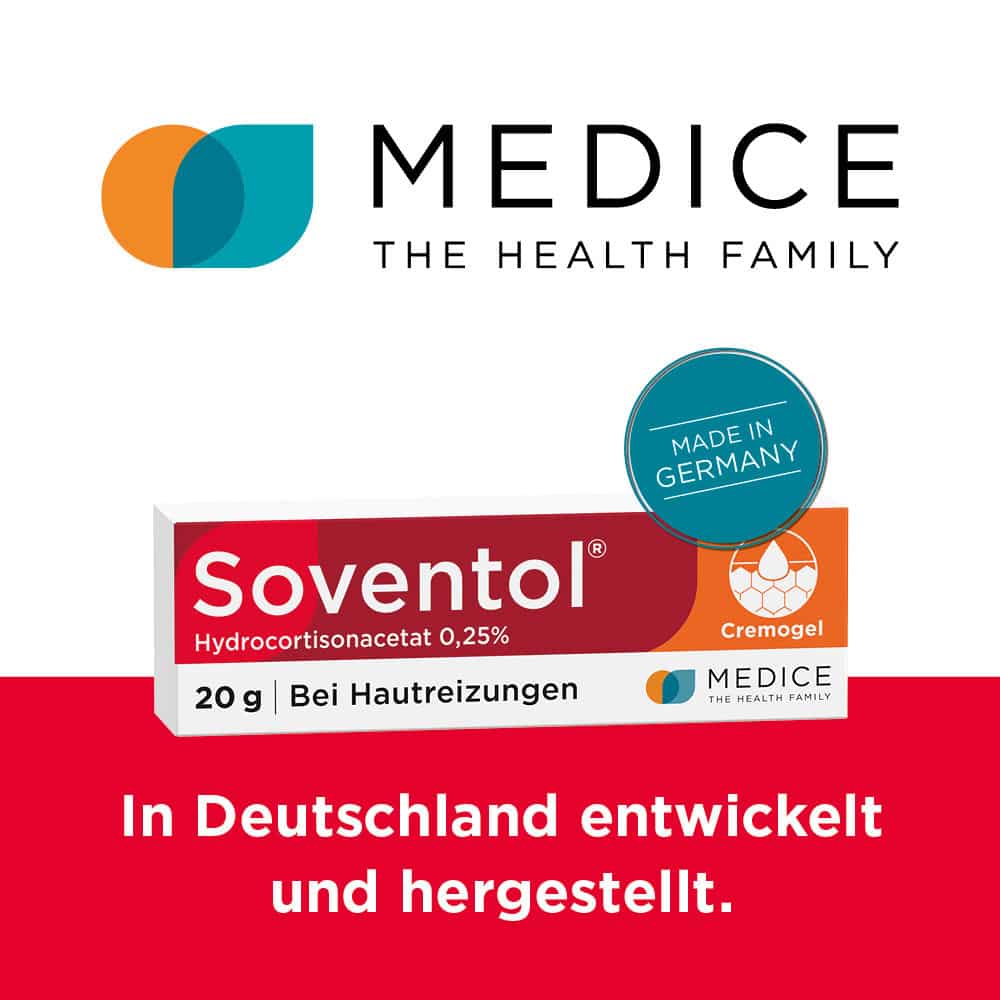 Soventol Hydrocortisonacetat 0,25%  20 g Creme