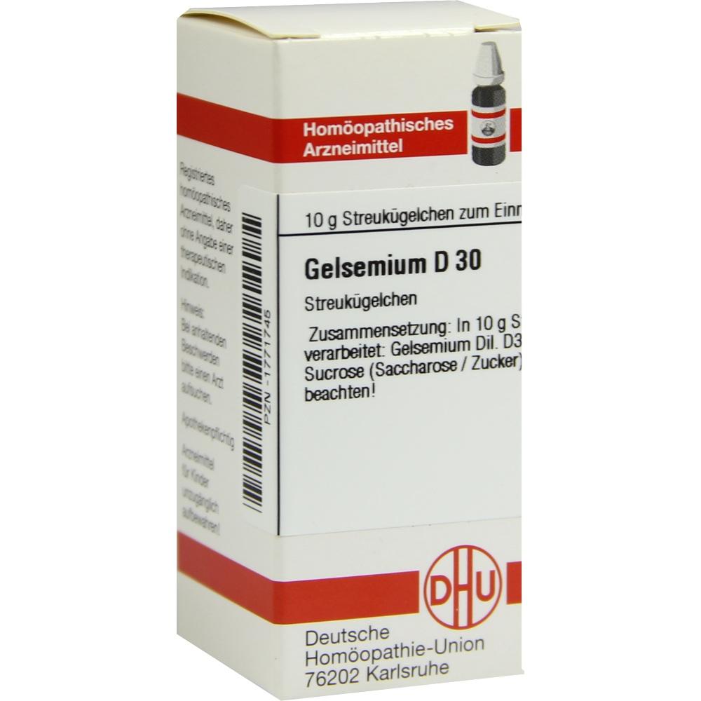 GELSEMIUM D 30 Globuli 10 g Globuli