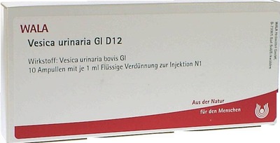 Vesica urinaria Gl D12 Ampullen 10X1 ml Ampullen