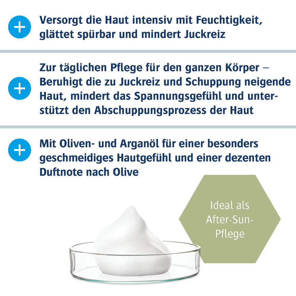 Allpremed hydro INTENSIVPFLEGE OLIVE SCHAUM-CREME 200 ml Schaum