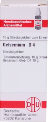 GELSEMIUM D 4 Globuli 10 g Globuli