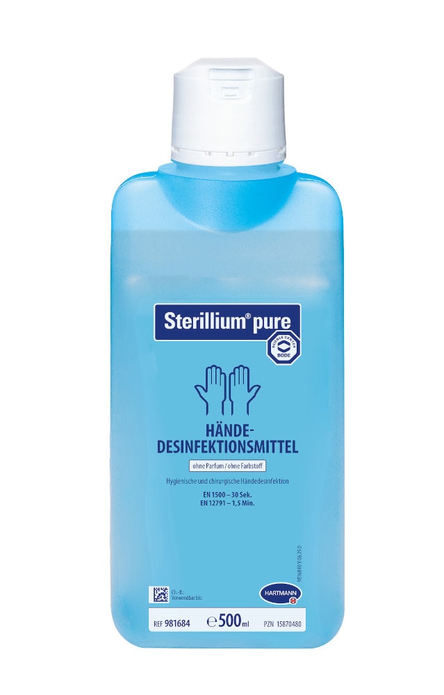 Sterillium pure HÄNDEDESINFEKTIONSMITTEL 500ml 500 ml