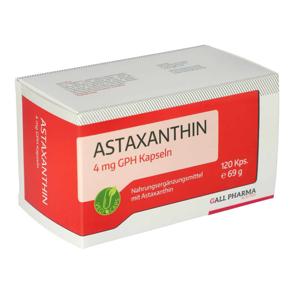 ASTAXANTHIN 4 mg GPH Kapseln 120 St Kapseln